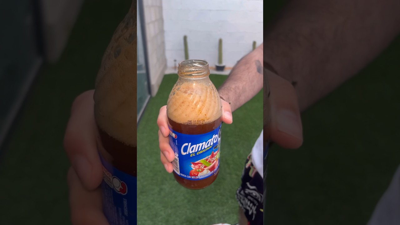 Un clamato preparado especial para ver partidos de futbol  