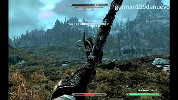 TES: Skyrim How to Hunt Mammoth [HD]