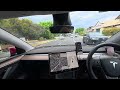 Uber by Tesla FSD, Marsfield to Sydney Domestic Airport