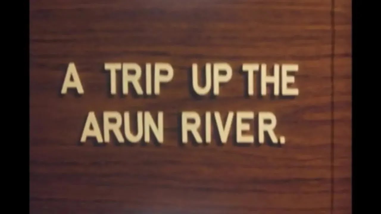 A Trip Up The Arun River   Historic Film Summer of 1975