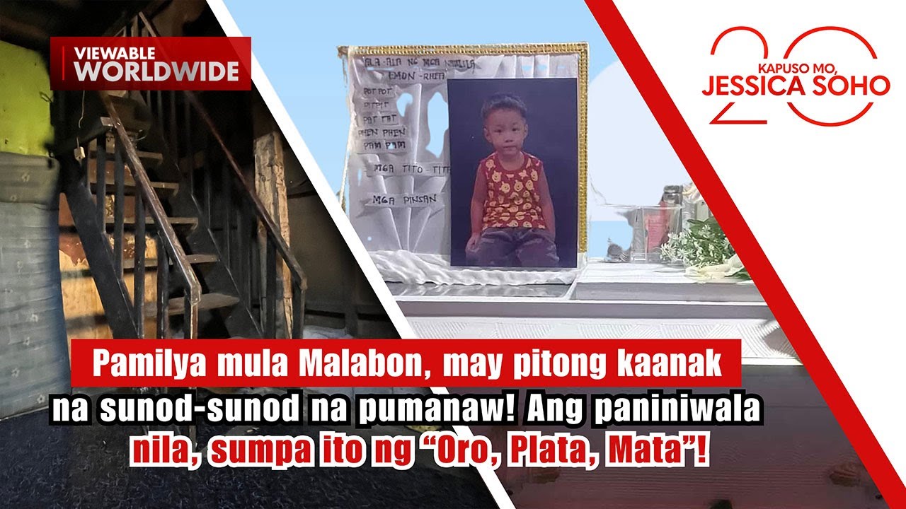 Sumpa ng “Oro, Plata, Mata”, dahilan sa sunod-sunod na pagkamatay? | Kapuso Mo, Jessica Soho