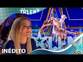 Duo de TRAPECISTAS conectados que NO consigue emocionar al jurado | Inéditos | Got Talent 2023