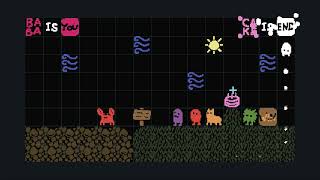 [Baba Is You] New Adventures - Level 22 - Conclusion (End) (449b) [Solution]