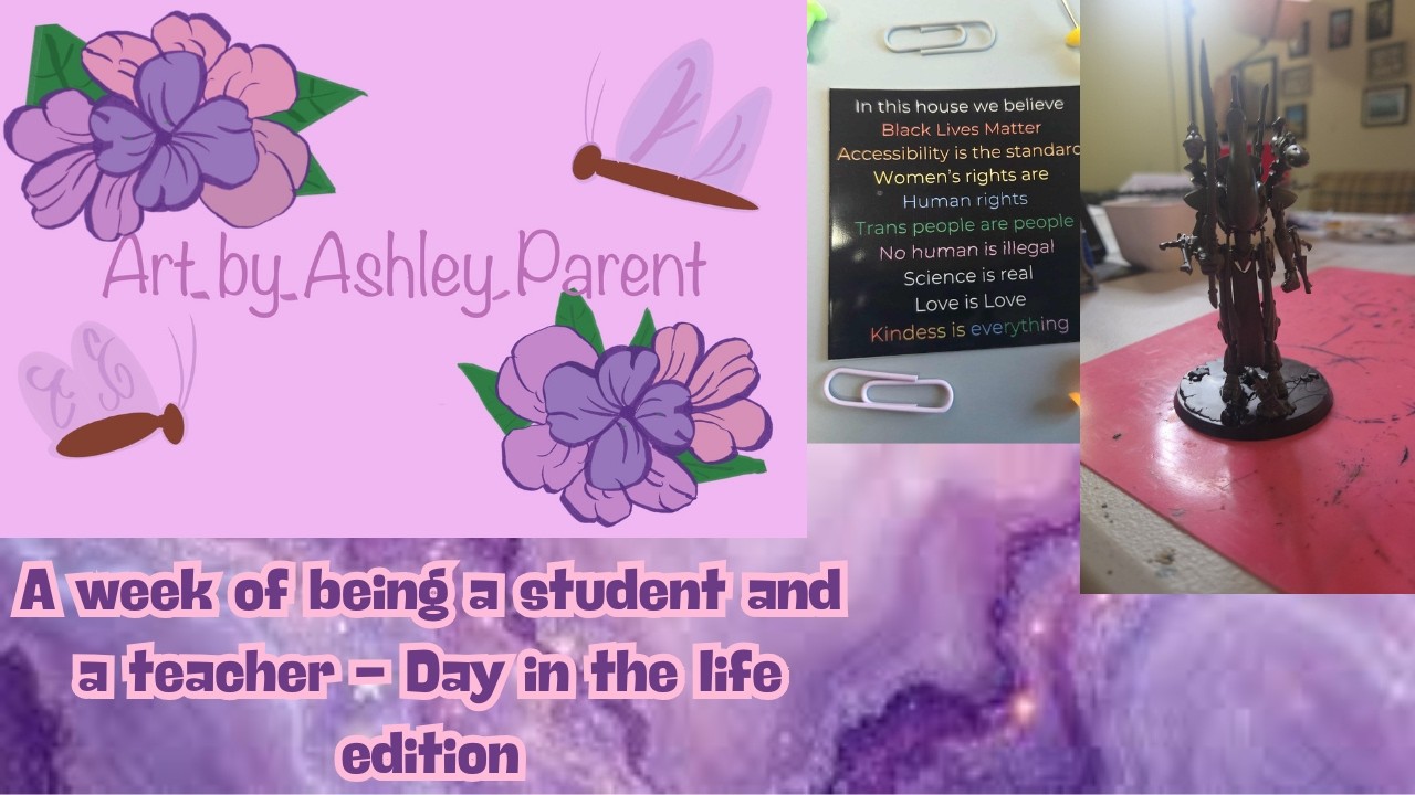 A week of being a student and a teacher - A day in the life edition - Vlog #68