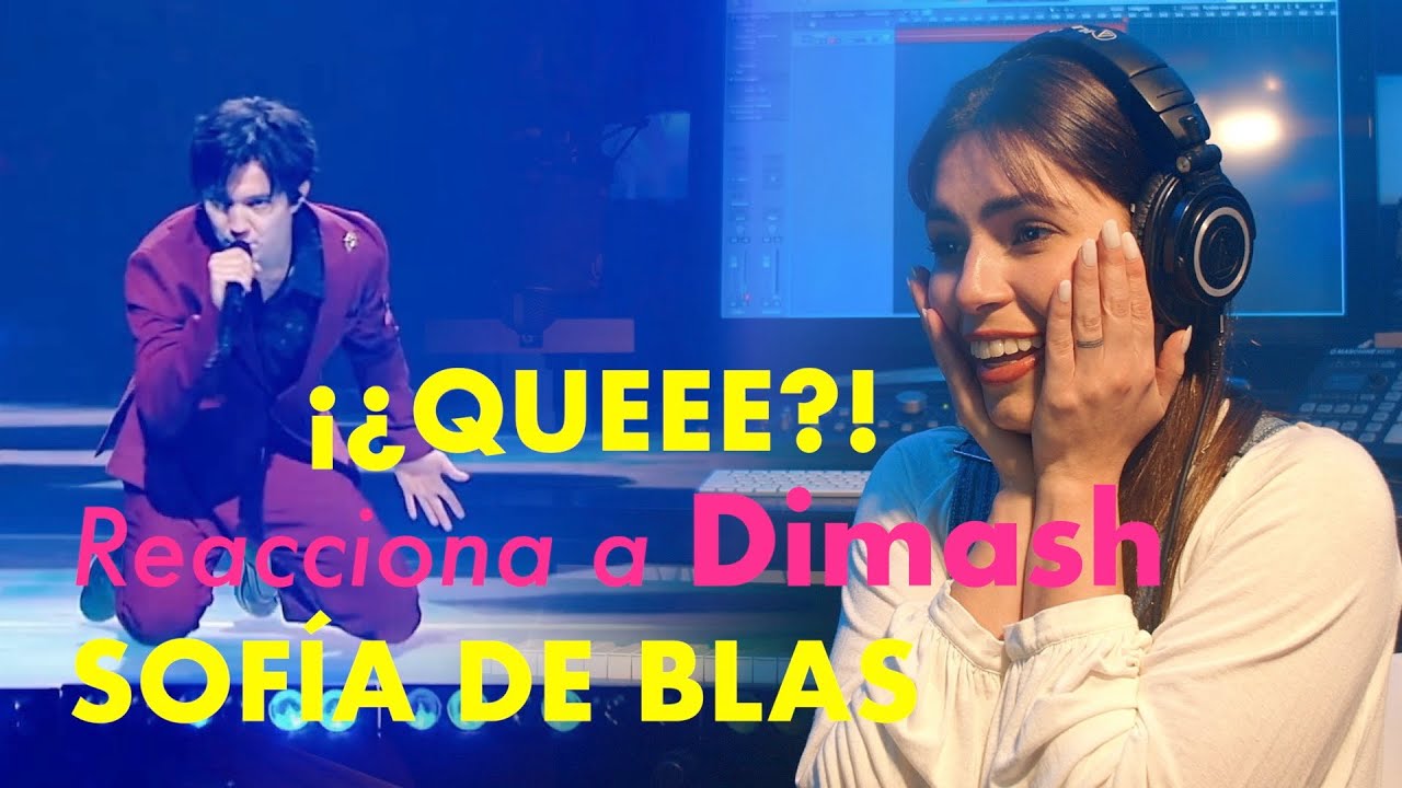 TRES VOCES EN UNA! NO PENSÉ QUE ESO ERA POSIBLE - SOFÍA DE BLAS REACCIONA A DIMASH