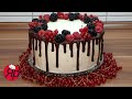Ягодная Поляна - невероятно вкусный торт/ как собрать и украсить торт/ simple and delicious cake