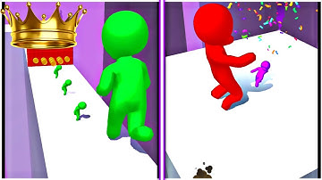 Color Run Stickman 3D - ( Android & ios ) part 2 / mobile games