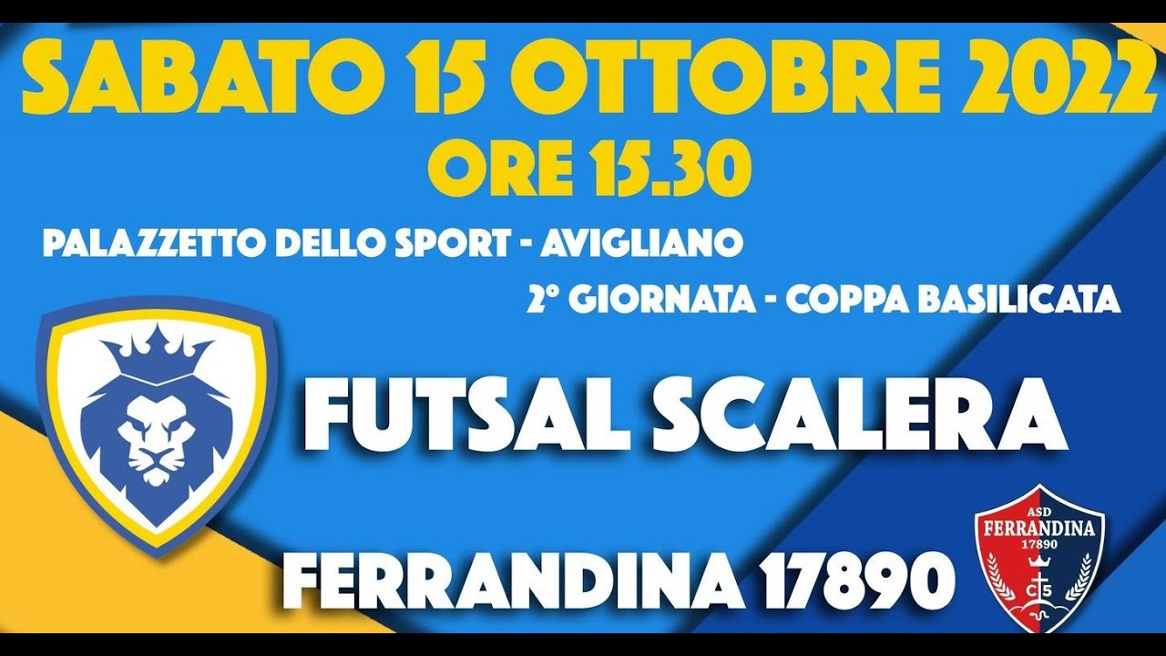 Highlights 22/10/15 | Futsal Scalera - Ferrandina 4-3