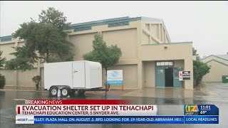 Tehachapi evacuation shelter