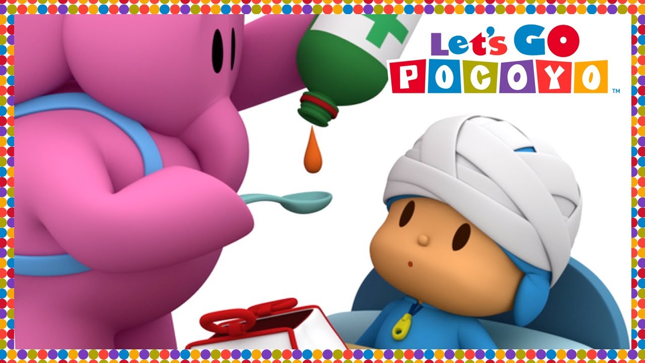 😷 POCOYO em PORTUGUÊS do BRASIL - As manchinhas da Elly 😷