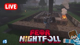 KITA HARUS DAPATKAN DIAMOND SAMBIL DI TERROR ANOMALI - Minecraft Fear Nightfall #5