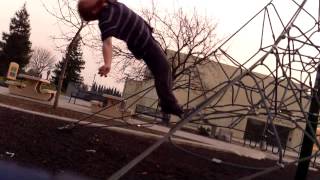 little matt sampler demo parkour freerunning tricks stunts