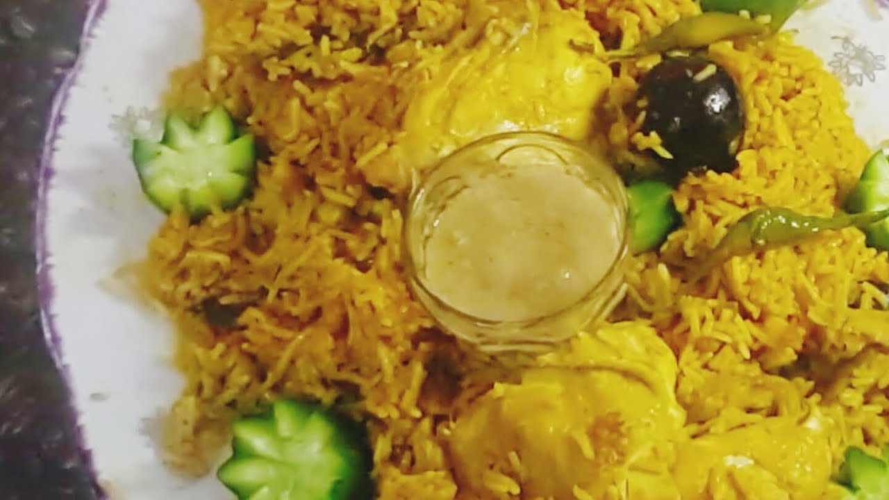 Maghoot Rice Arabian madghut rice recipe /chicken madghut recipe - YouTube