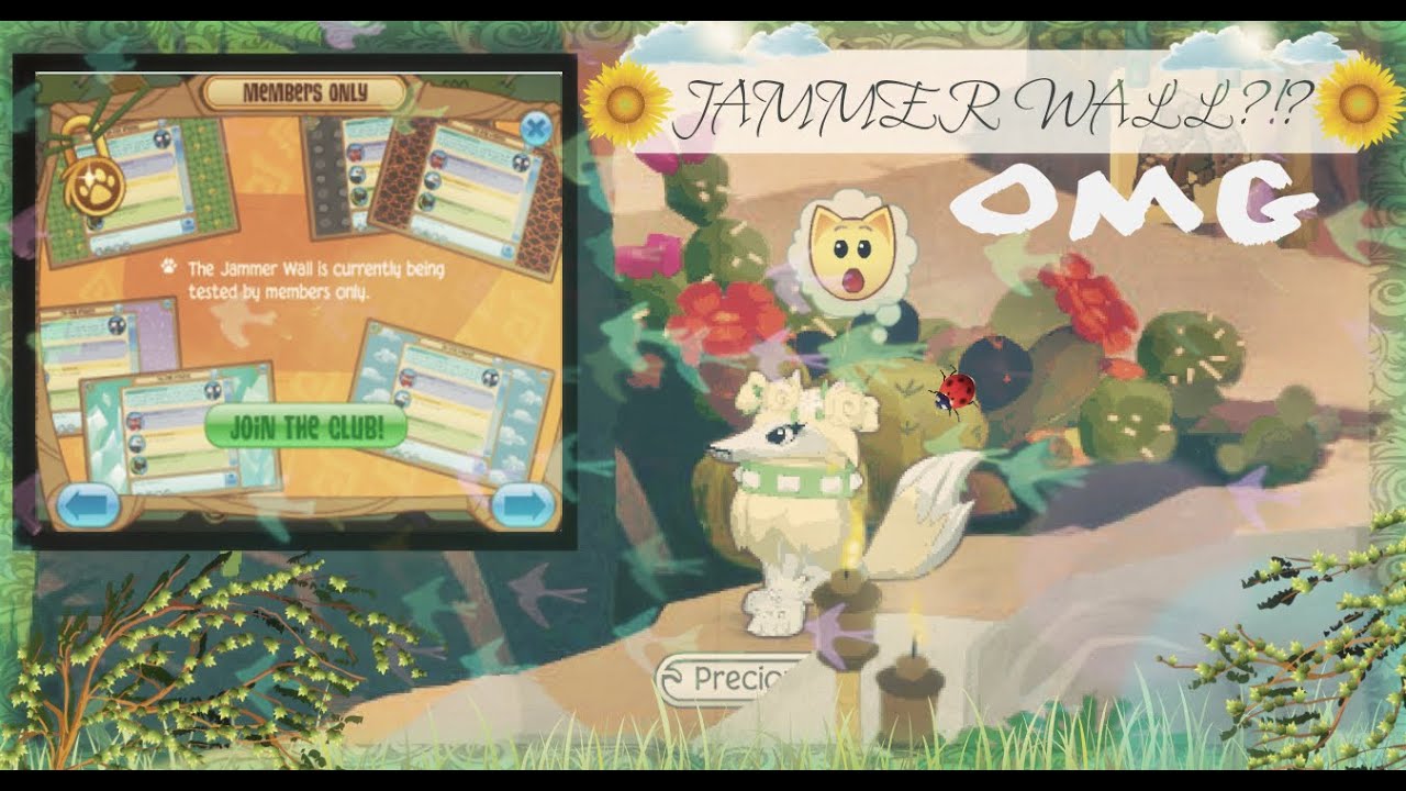 Animal Jam JAMMER WALL?! YouTube