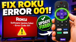 How to Fix Roku Error 001 (Software Update Failed)