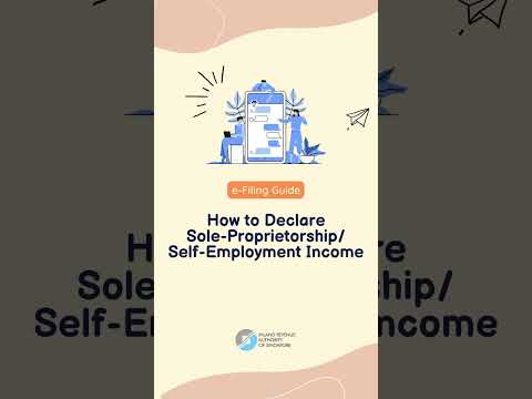 How To Declare Sole-Proprietorship/Self-Employment Income (Mobile)