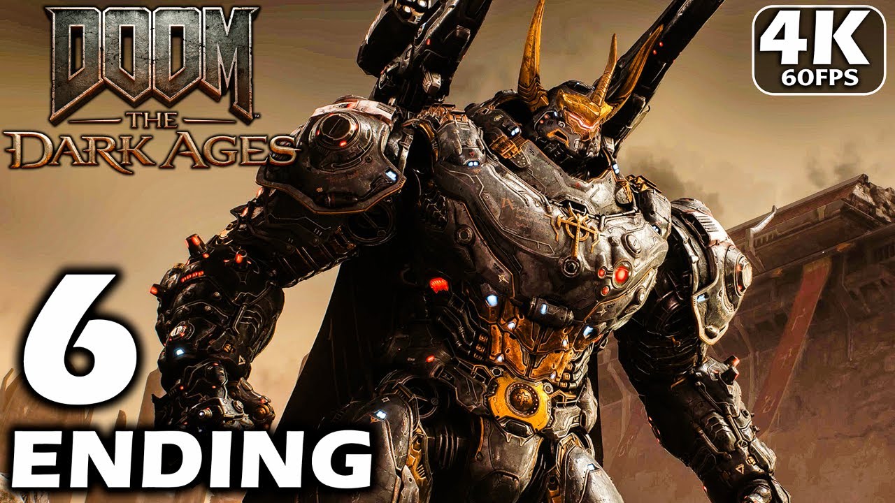 DOOM THE DARK AGES Gameplay Walkthrough Part 6 ENDING [4K 60FPS PC ULTRA ] - No commentary