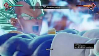 JUMP FORCE , Vegeta combo tutorial with notations screenshot 1