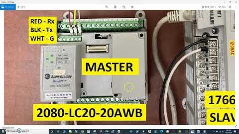 Allen Bradley Micro820 Modbus RTU Master RS-232 (Part-2 WRITE MSG)