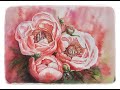 PEONY PAINTING OF A CORAL CHARM - WATERCOLOR