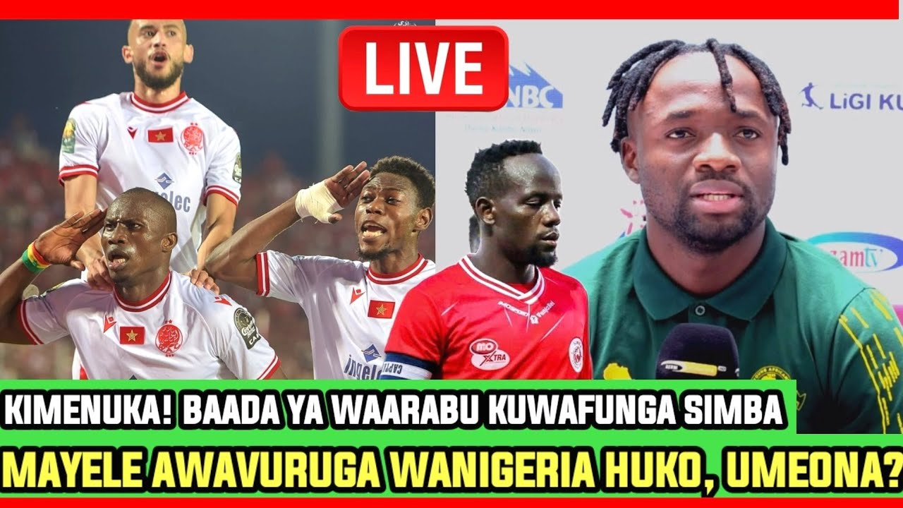 🔴#live_OHOO KIMENUKA HUKO! BAADA YA SIMBA KUFUNGWA NA WAARABU MAYELE ...