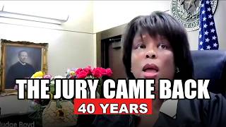 A Jury Found Him Guilty Of Murder Then Came Back With 40 YEARS