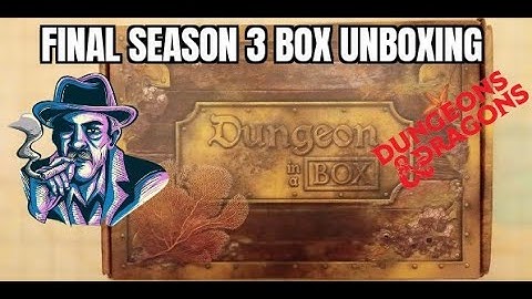 Unboxing Our Final Season 3 Dungeon In A Box And Wondrous One Shot Box