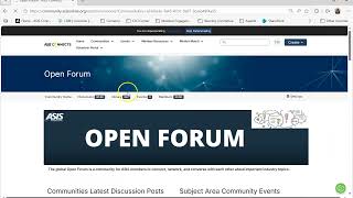Asis Connects Publier Une Discussion