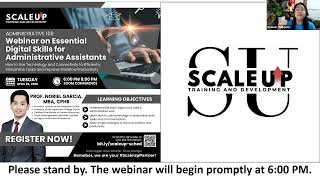 Episode 63 - Administrative 108: Webinar on Essential Digital Skills for Administrative Assistants