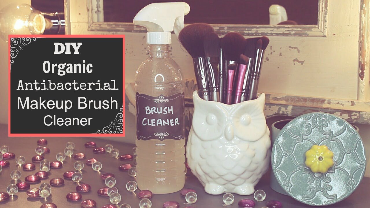 Diy Organic Antibacterial Makeup Brush