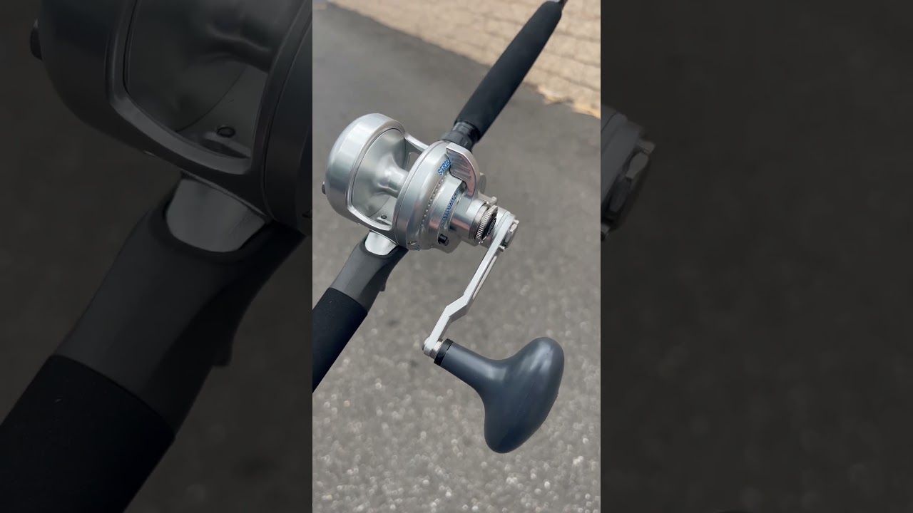 Accurate Boss Extreme BX-400N Lever Drag Reel is perfect for heavy duty  black fishing! 