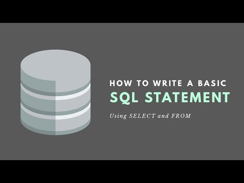 ვიდეო: როგორ წერთ განცხადებას შორის SQL-ში?