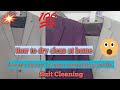 HOW TO DRY CLEAN AT HOME (How to wash Men's Suits At Home) #DryCleaningAtHome