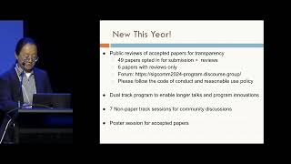 SIGCOMM'24 Opening: Program Overview