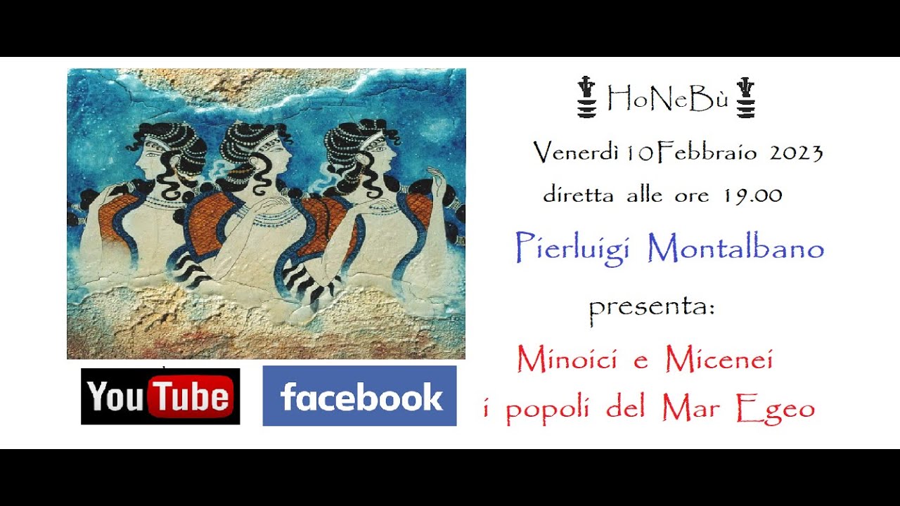 I Minoici, la Civiltà dei commercianti navigatori. Relatore Pierluigi Montalbano