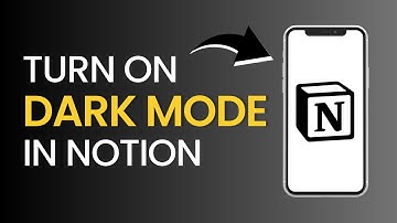 How to Turn on Dark Mode in Notion | Easy!