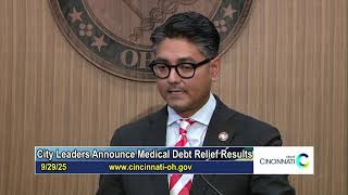 Mayor And City Leaders Announce Medical Debt Relief Results