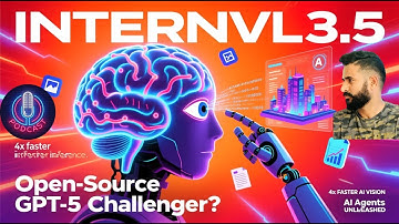 #InternVL3.5: The Open-Source AI Vision Model CHALLENGING GPT-5 (4x FASTER Agent AI!)