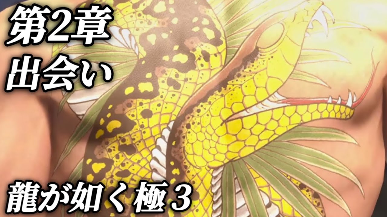 【第2章 出会い】島袋力也vs桐生一馬【龍が如く極３】ネタバレあり メインストーリー プレイ動画 攻略 桐生一馬 峯義孝 神田強 龍が如く３外伝 Dark Ties