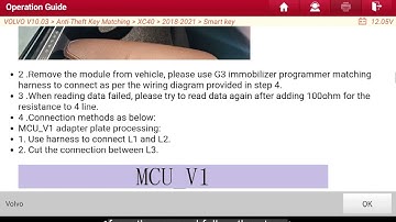 LAUNCH X431 IMMO ELITE /PLUS -Volvo XC40 Key Matching