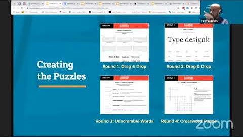 Playposium Presentation: Andrew Davies, Creating a Simple Puzzle Tournament in Google Slides & Zoom