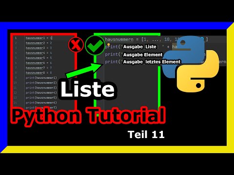 Python Liste: Wie man sie erstellt und manipuliert