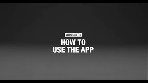 How To Use The Marshall Bluetooth App With Your Middleton Portable Speaker.