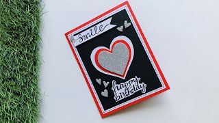 Beautiful Handmade Birthday Card Ideas for Boyfriend/Birthday Card For Hubby @Art &amp; Craft By Tulsi