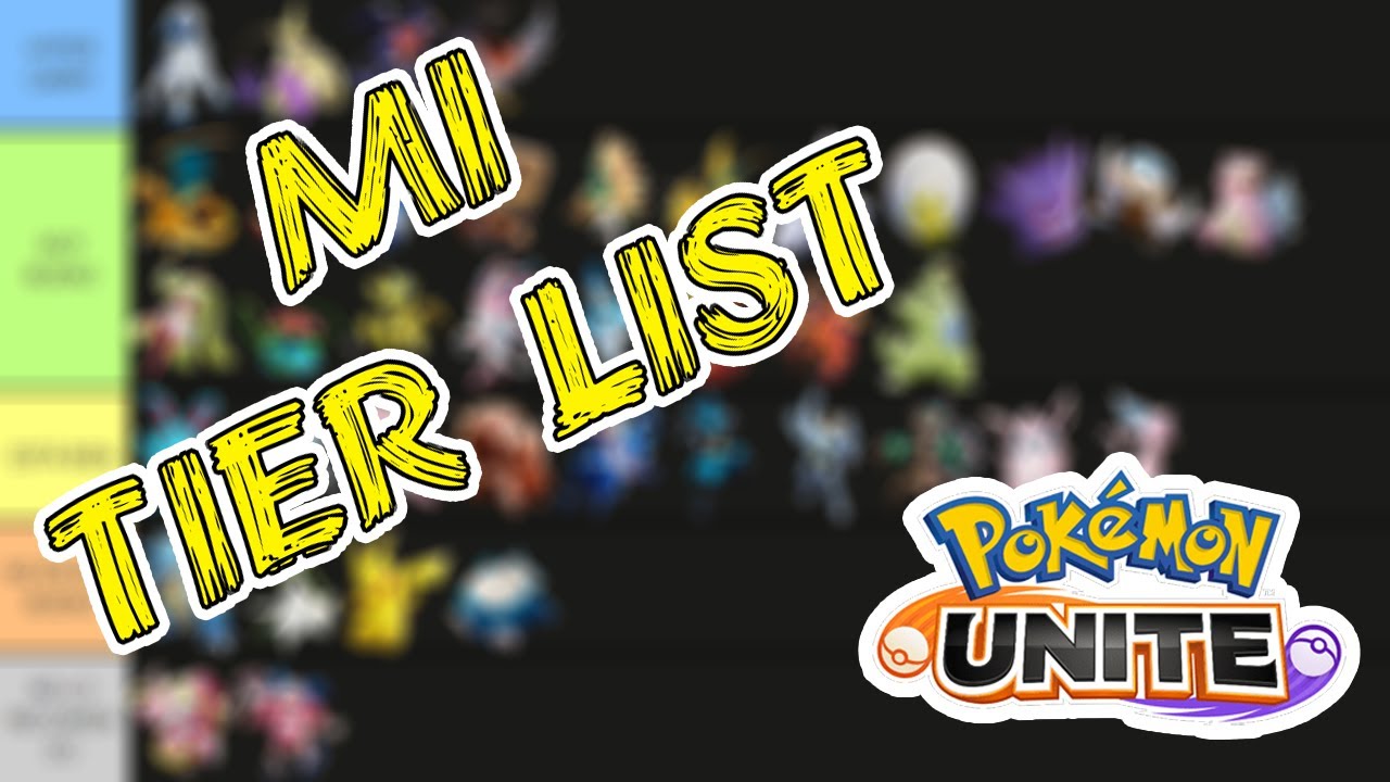 MI TIER LIST DE POKÉMON UNITE - YouTube
