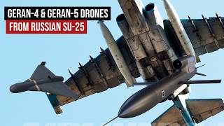 Russia Deploys Advanced Geran-4 and Geran-5 from Su-25 Jets