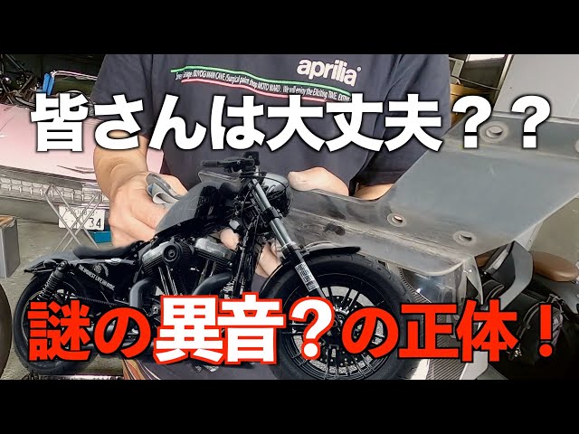 ハーレートラブル】俺のフォーティエイトから謎の異音！？ - YouTube
