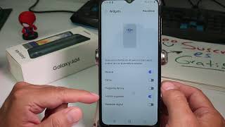 Cómo administrar los widgets de pantalla de bloqueo SAMSUNG Galaxy a04 a03 a02 a01