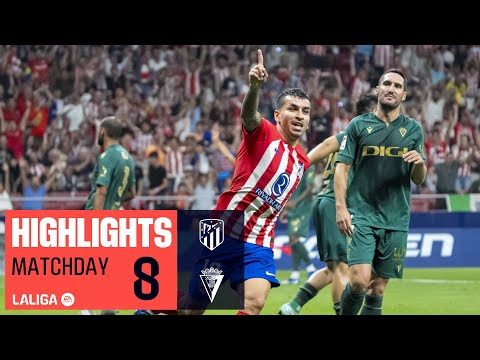 Atletico Madrid Cadiz Goals And Highlights