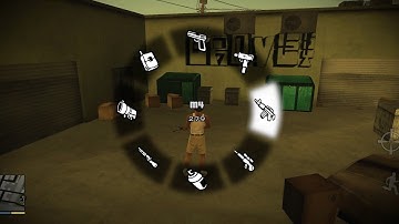 Test Weapon Wheel GTA SA Android